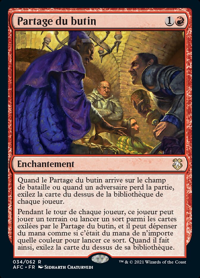 Partage du butin — Forgotten Realms Commander 34/331