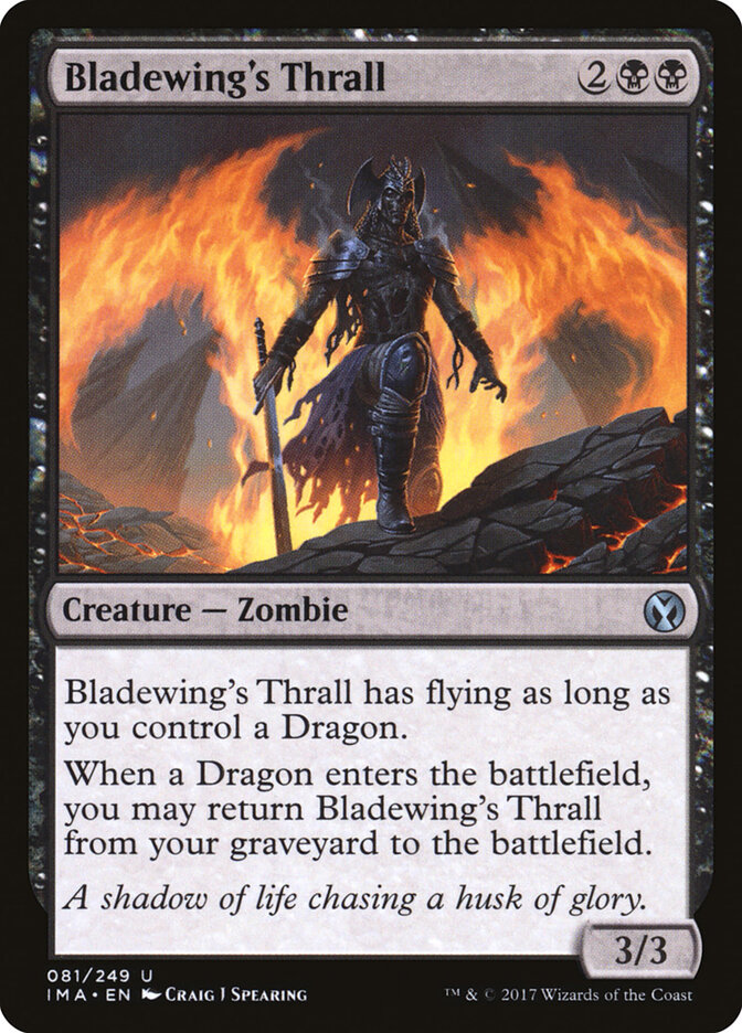 Bladewing's Thrall — Iconic Masters 81/249