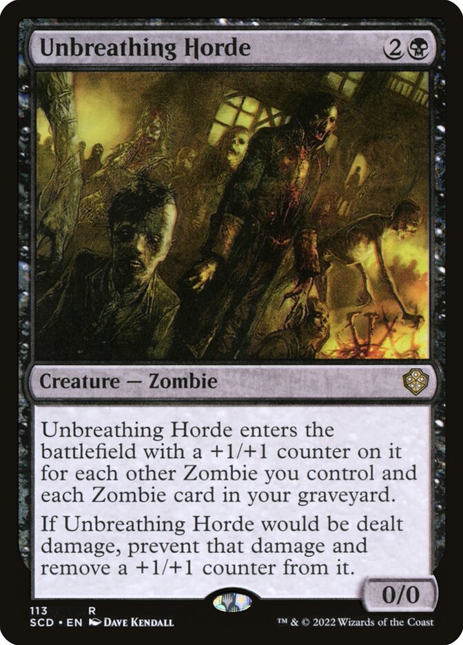 Unbreathing Horde — Starter Commander Decks 113/352