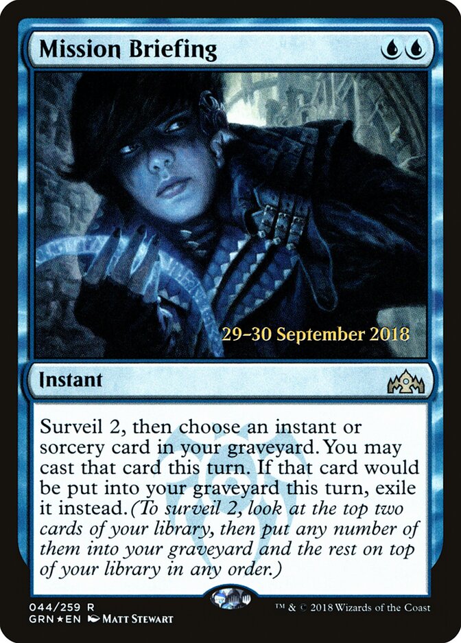 Mission Briefing — Guilds of Ravnica Promos 44s/84