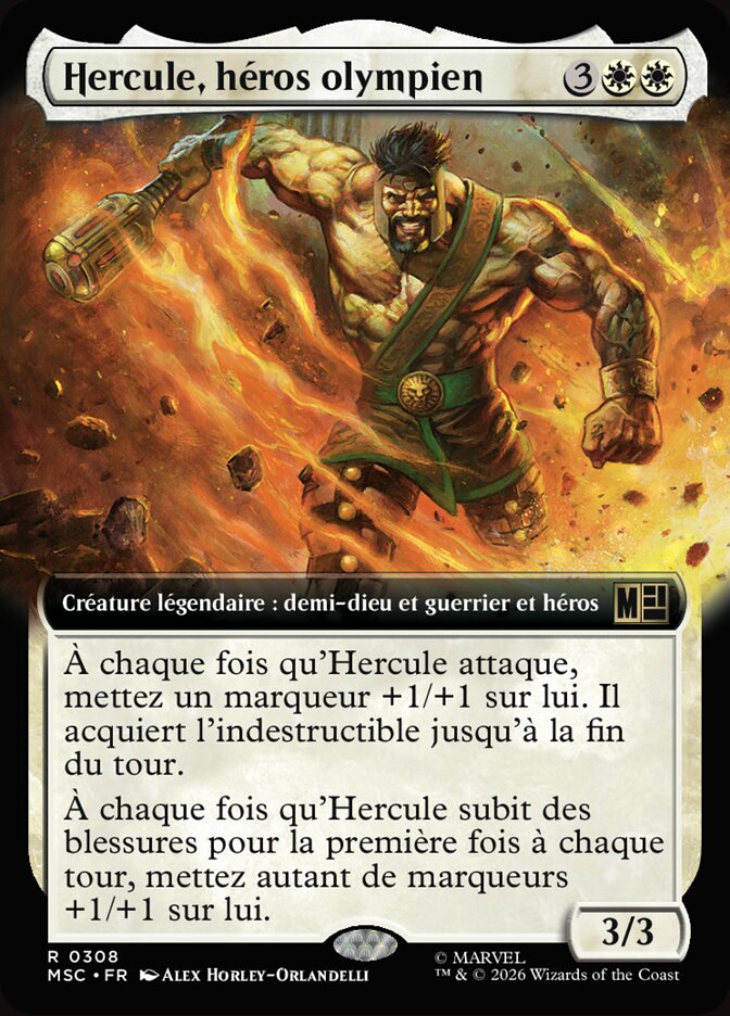 Hercule, héros olympien — Marvel Super Heroes Commander 308/866