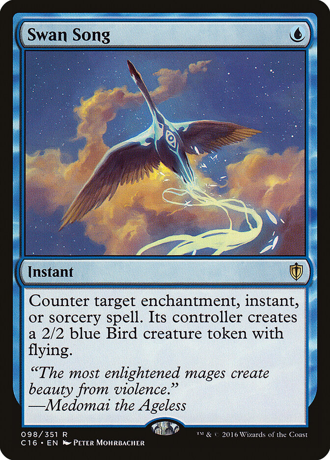 Swan Song — Commander 2016 98/351