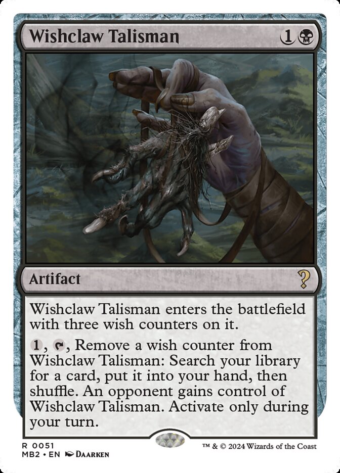 Wishclaw Talisman — Mystery Booster 2 51/385
