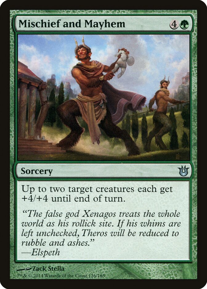 Mischief and Mayhem — Born of the Gods 126/165