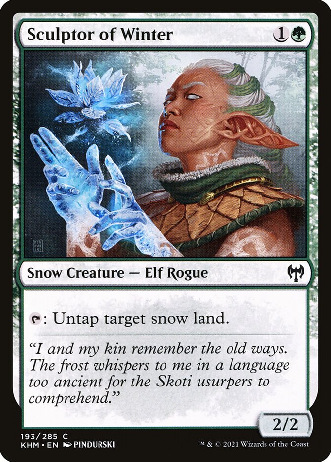 Sculptor of Winter — Kaldheim 193/425