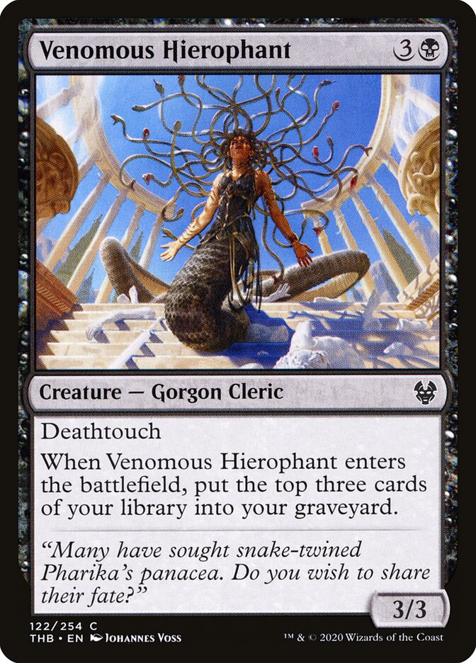 Venomous Hierophant — Theros Beyond Death 122/358