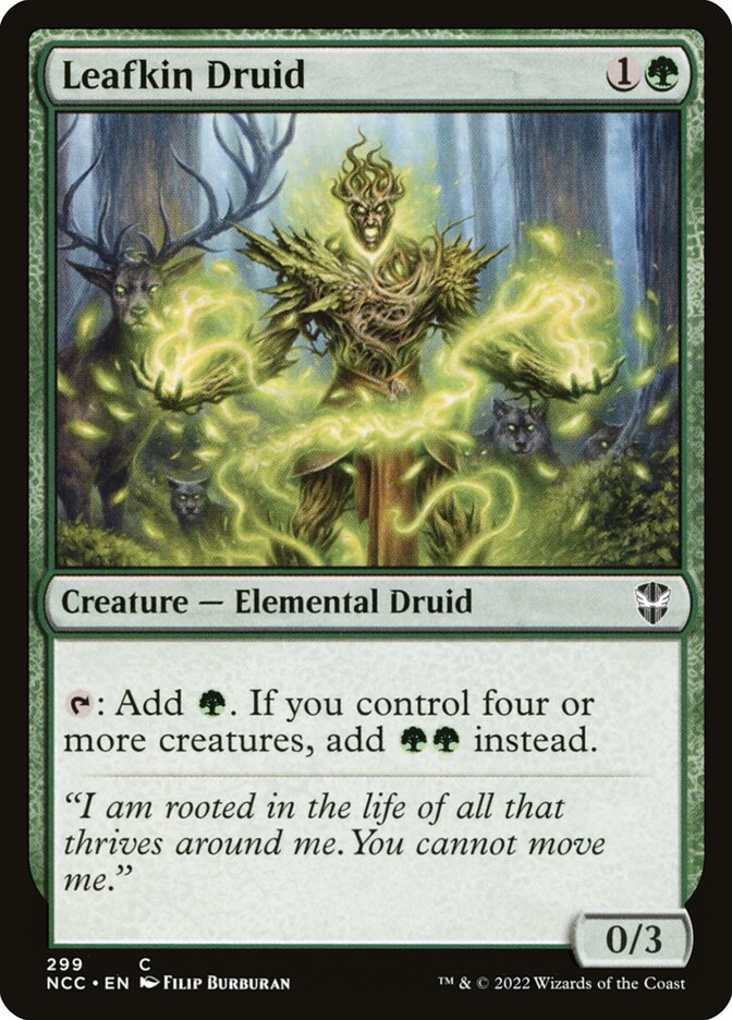 Leafkin Druid — New Capenna Commander 299/447