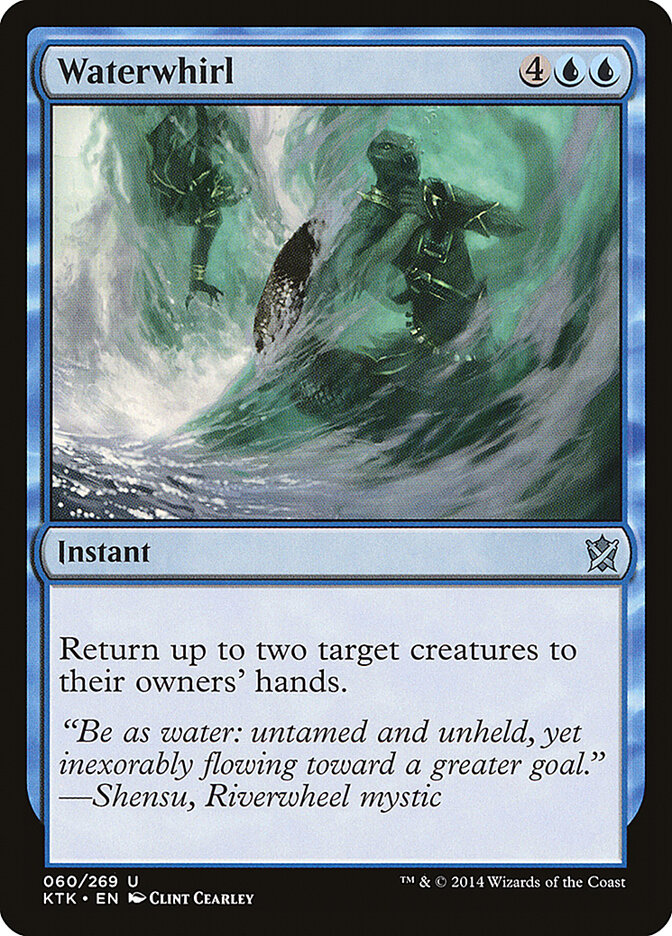 Waterwhirl — Khans of Tarkir 60/293