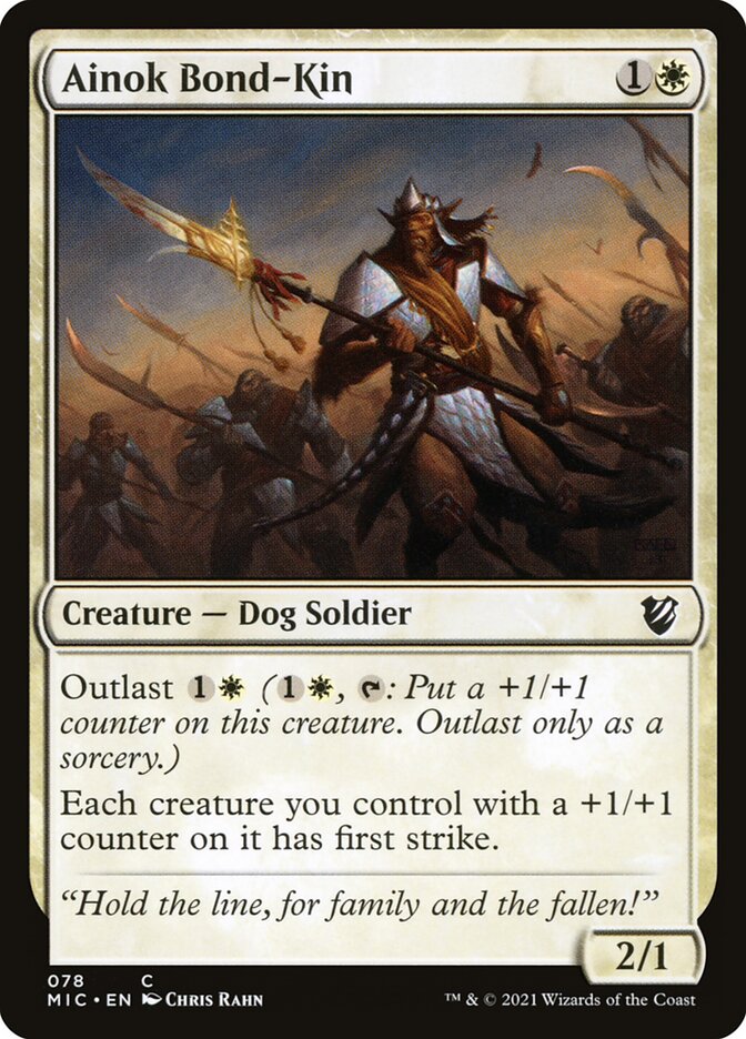 Ainok Bond-Kin — Midnight Hunt Commander 78/187