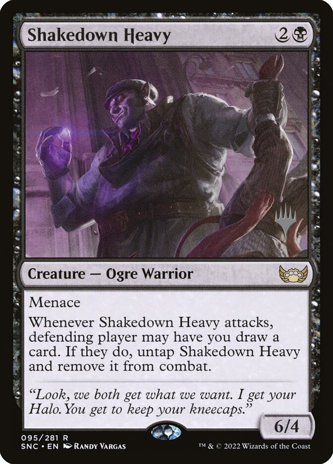 Shakedown Heavy — Streets of New Capenna Promos 95p/161