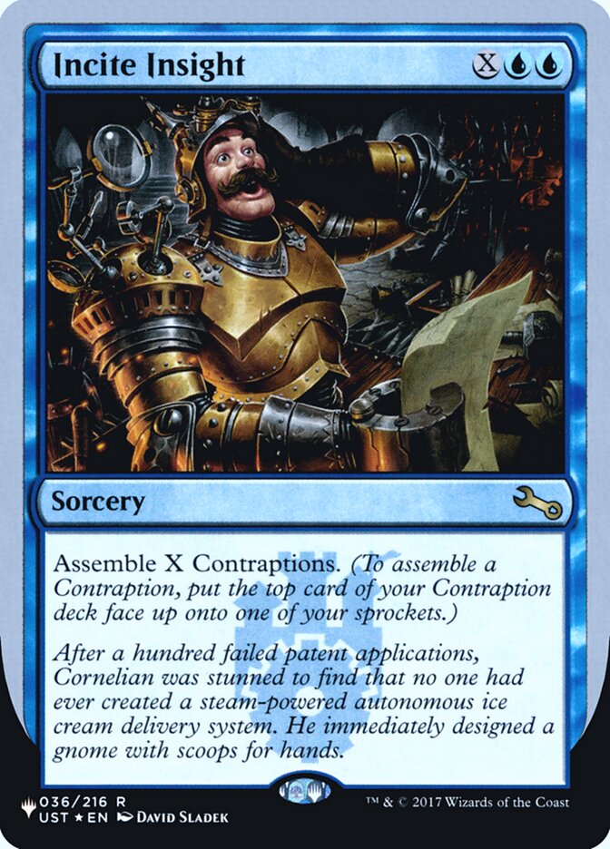 Incite Insight — The List (Unfinity Foil Edition) 16/62