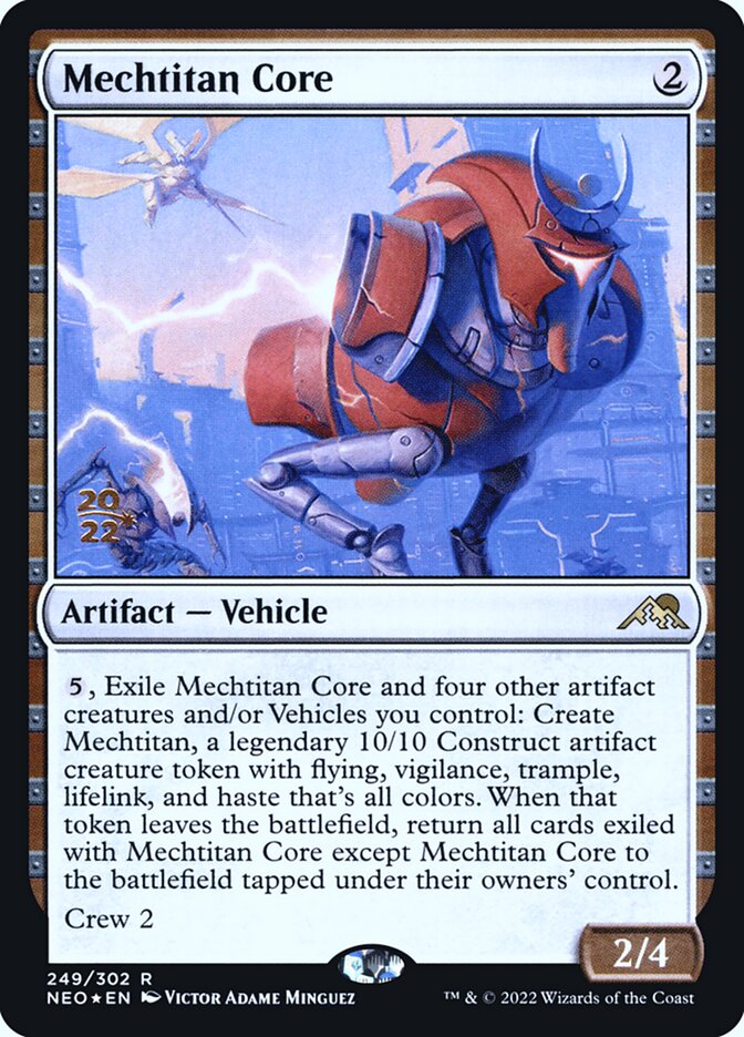 Mechtitan Core — Kamigawa: Neon Dynasty Promos 249s/148