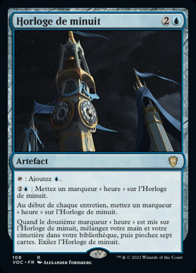 Horloge de minuit — Crimson Vow Commander 108/188