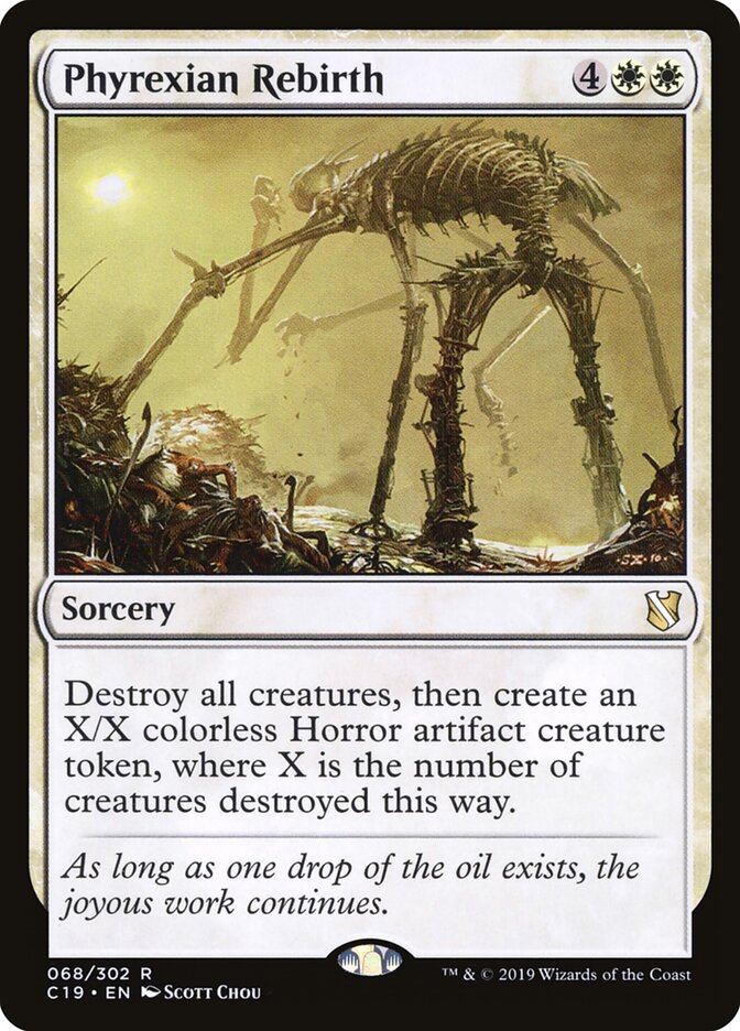 Renaissance phyrexiane — Commander 2019 68/302