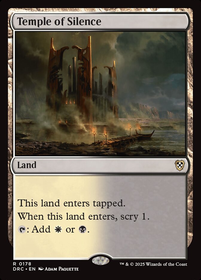 Temple of Silence — Aetherdrift Commander 178/184