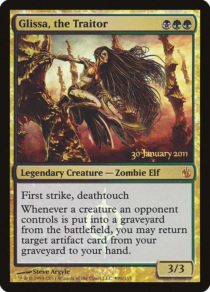 Glissa, the Traitor — Mirrodin Besieged Promos 96★/4