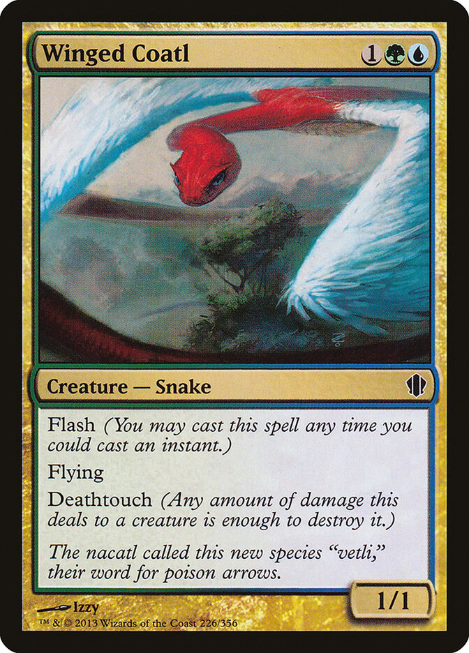Winged Coatl — Commander 2013 226/356