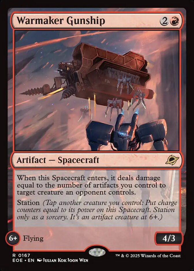Warmaker Gunship — Edge of Eternities 167/399