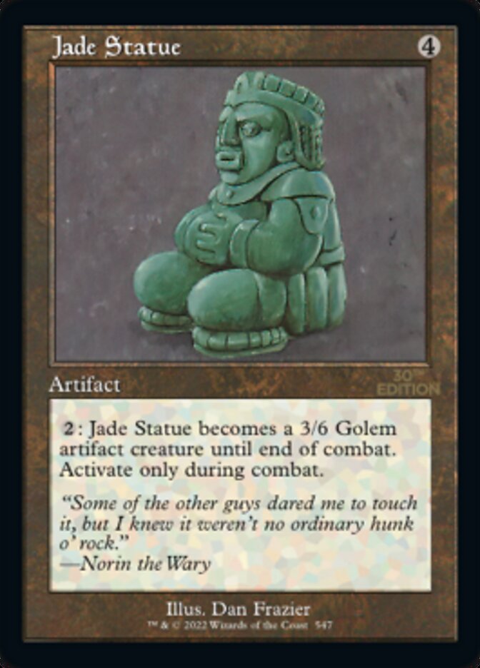 Jade Statue — 30th Anniversary Edition 547/594