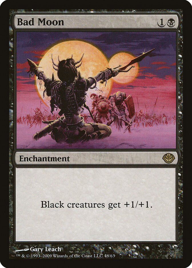 Bad Moon — Duel Decks: Garruk vs. Liliana 48/63