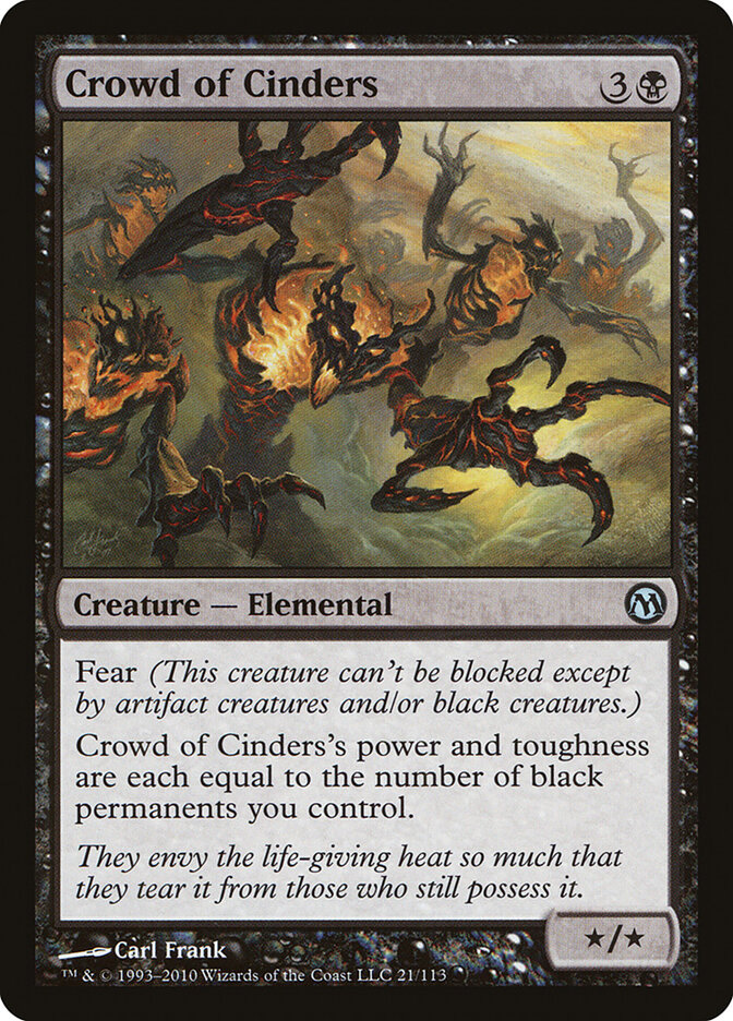 Crowd of Cinders — Duels of the Planeswalkers 21/113