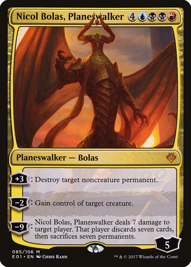 Nicol Bolas, Planeswalker — Archenemy: Nicol Bolas 85/106