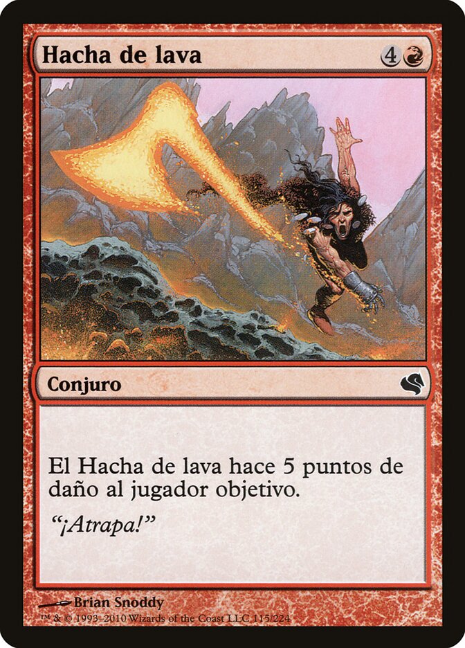 Lava Axe — Salvat 2011 115/224