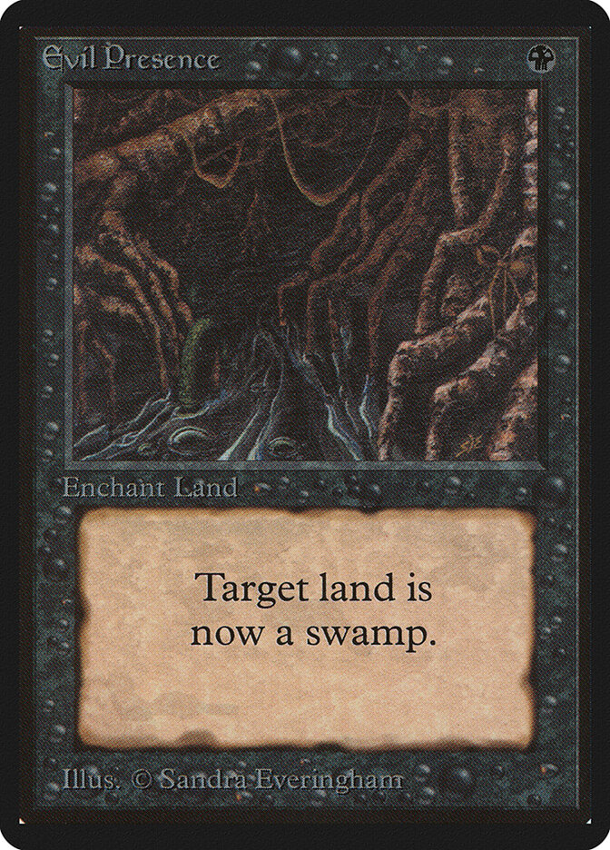 Evil Presence — Limited Edition Beta 108/302