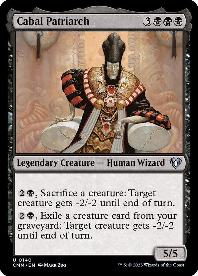 Cabal Patriarch — Commander Masters 140/1067