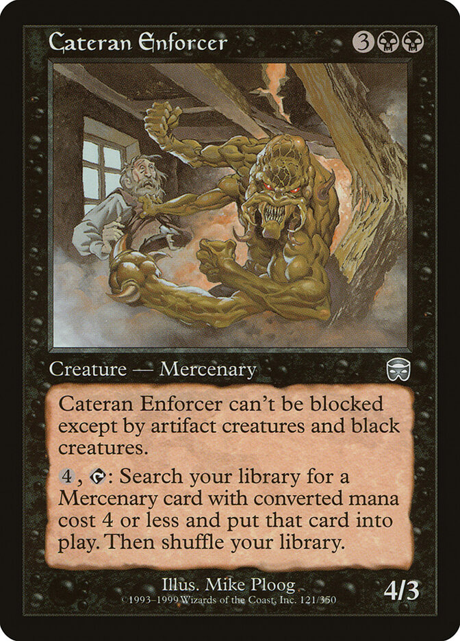 Cateran Enforcer — Mercadian Masques 121/350