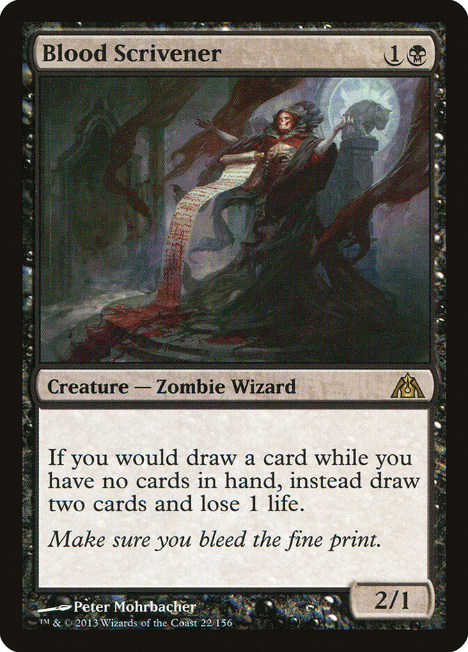 Blood Scrivener — Dragon's Maze 22/156