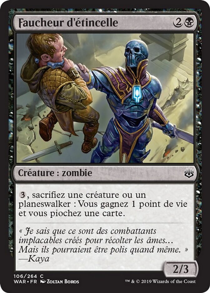 Faucheur d'étincelle — War of the Spark 106/312