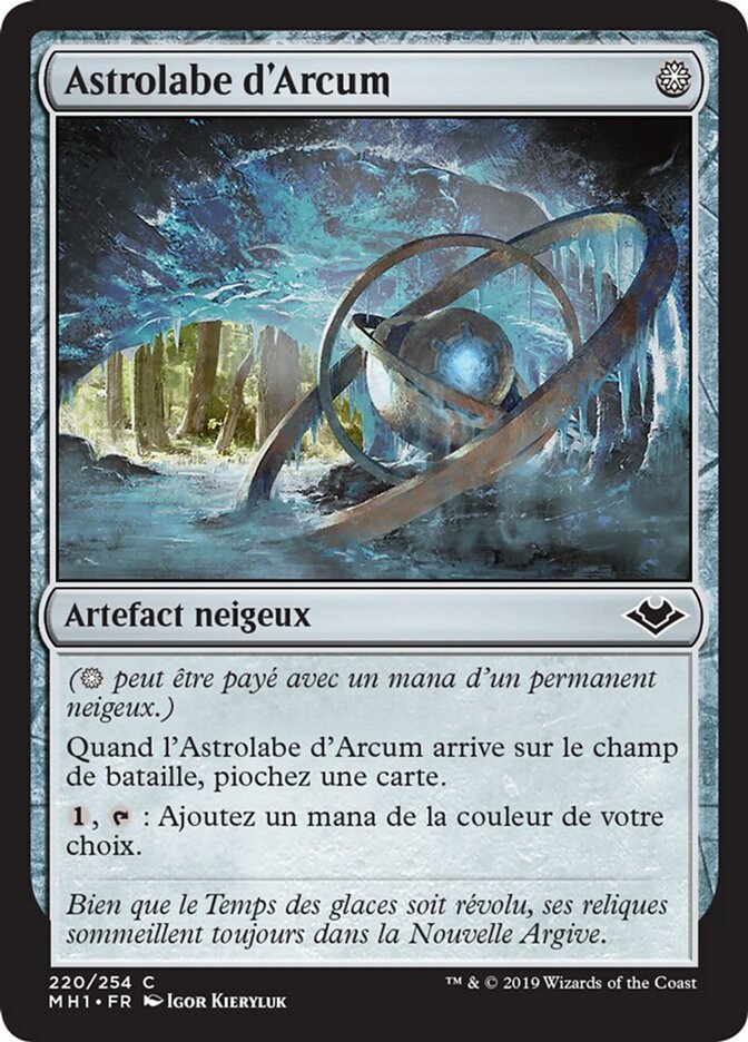 Astrolabe d'Arcum — Modern Horizons 220/255