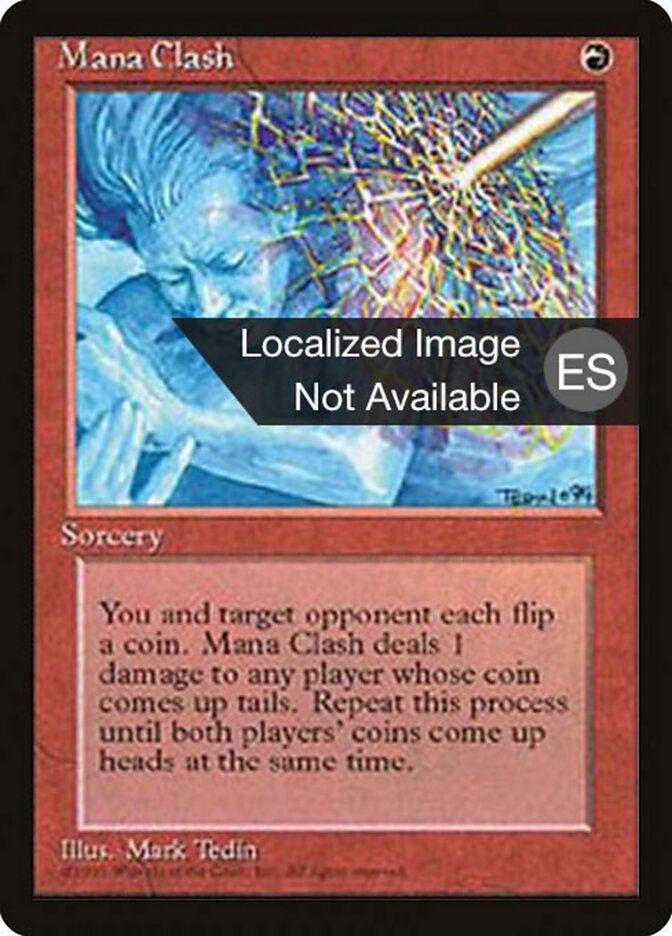 Mana Clash — Fourth Edition Foreign Black Border 210/378