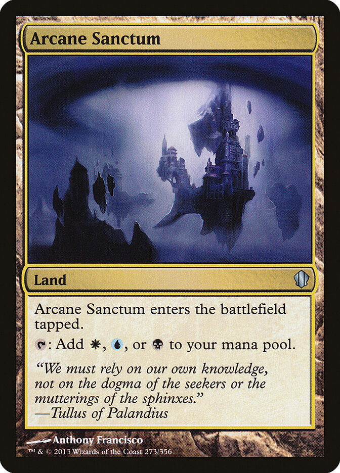 Arcane Sanctum — Commander 2013 273/356