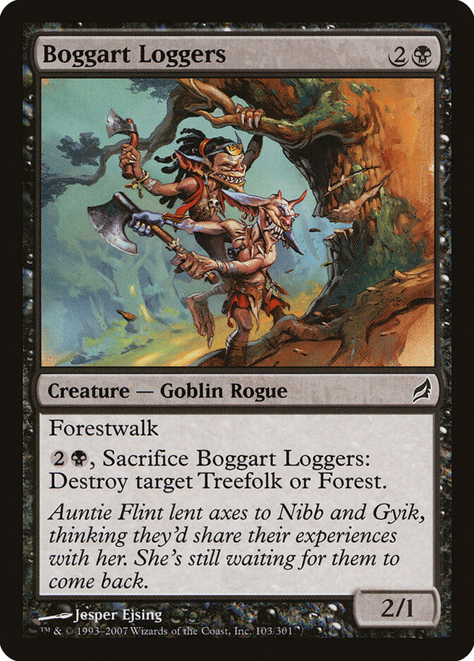 Boggart Loggers — Lorwyn 103/301