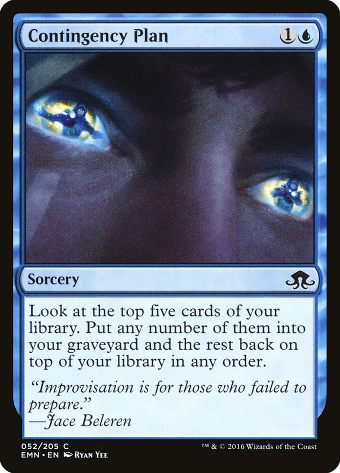 Contingency Plan — Eldritch Moon 52/208