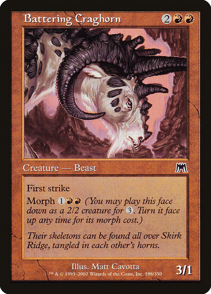 Battering Craghorn — Onslaught 188/350