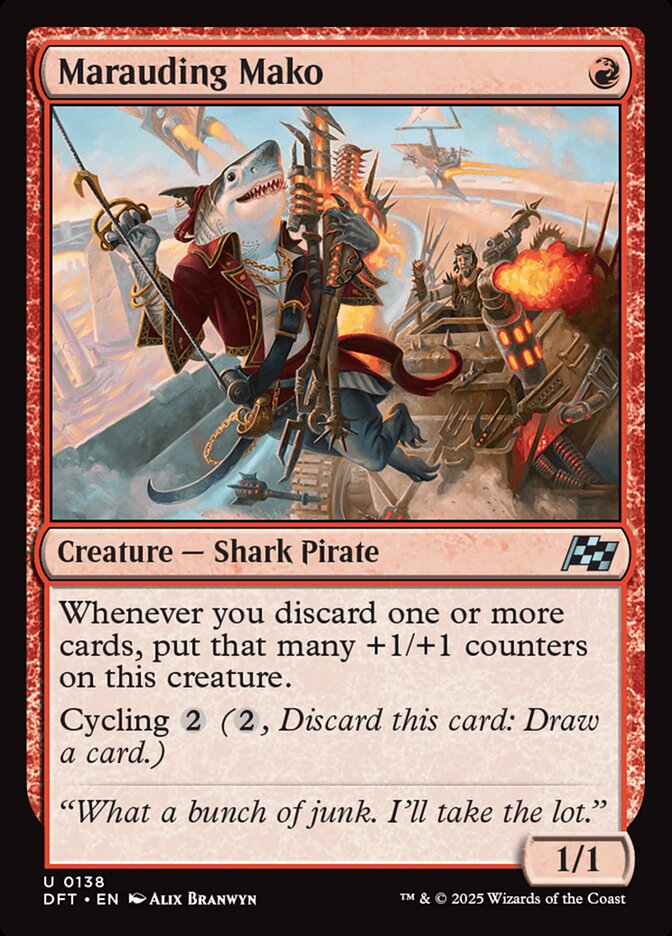 Marauding Mako — Aetherdrift 138/553