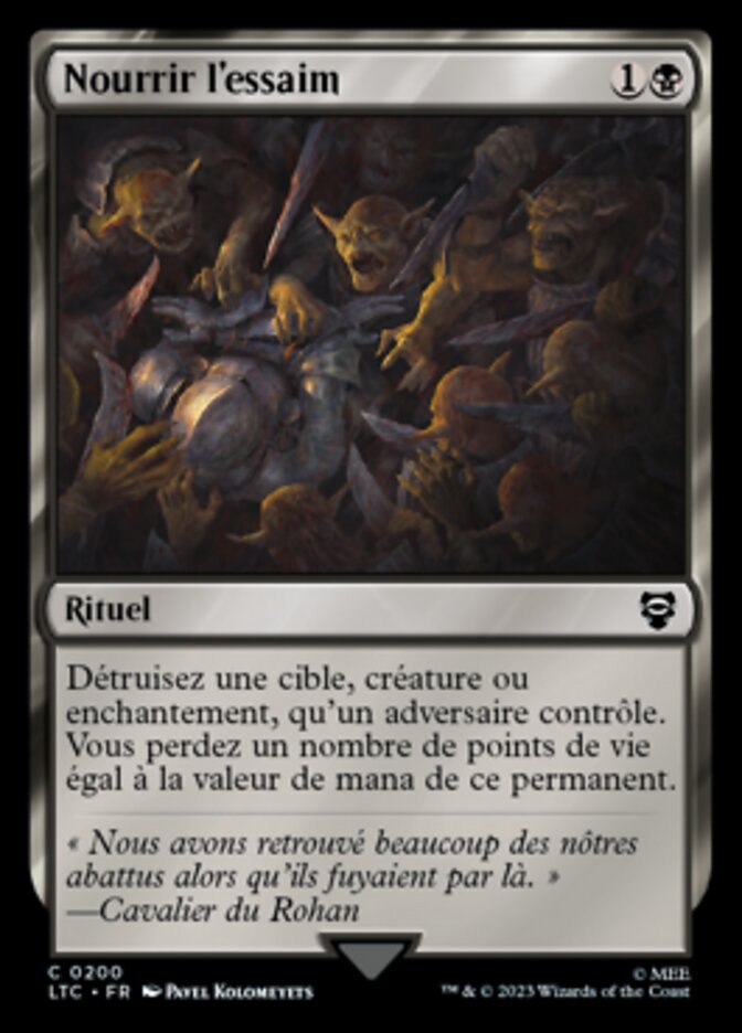Nourrir l'essaim — Tales of Middle-earth Commander 200/591