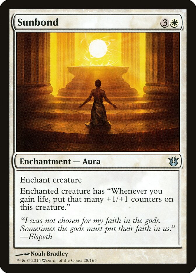 Sunbond — Born of the Gods 28/165