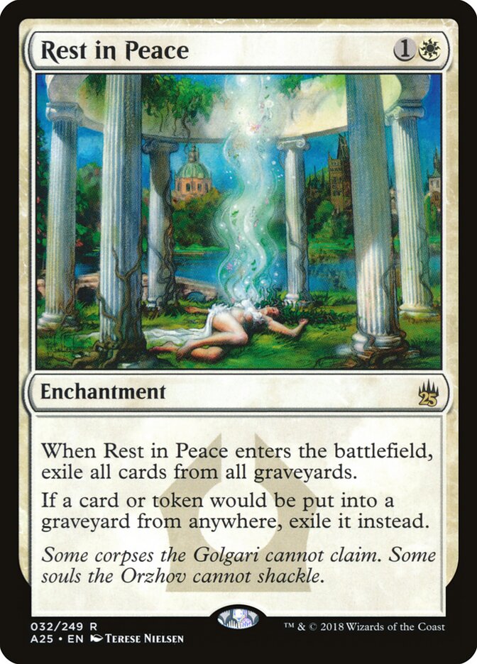 Rest in Peace — Masters 25 32/249