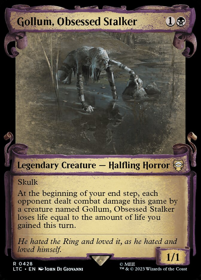 Gollum, Obsessed Stalker — Tales of Middle-earth Commander 428/591