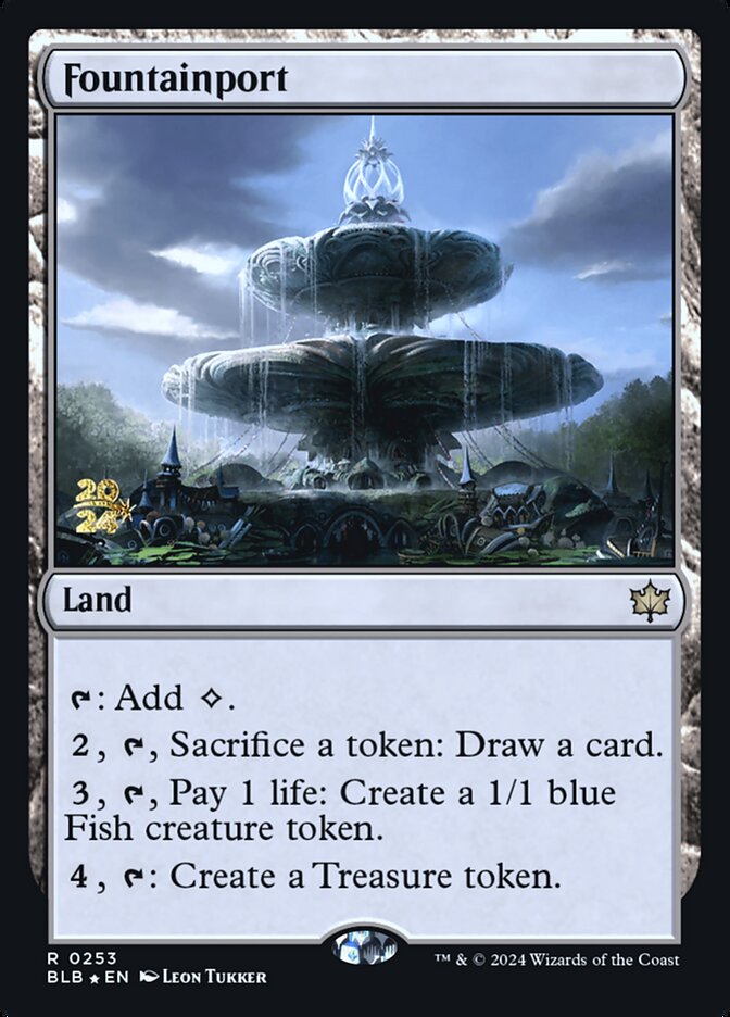 Fountainport — Bloomburrow Promos 253s/160