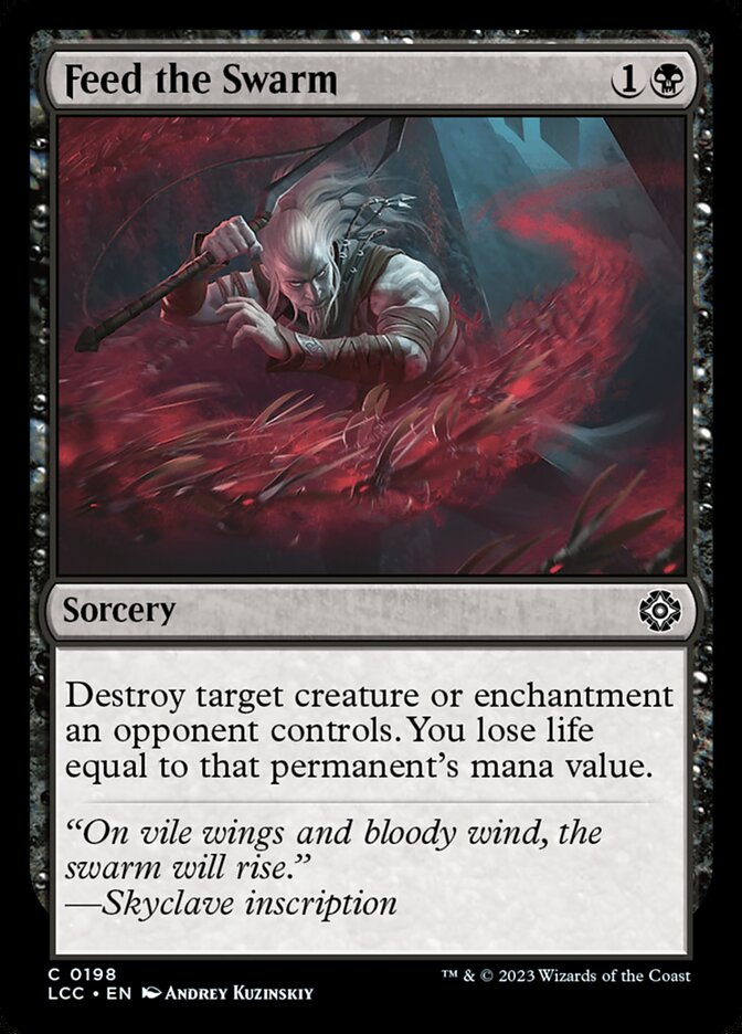 Nourrir l'essaim — The Lost Caverns of Ixalan Commander 198/370