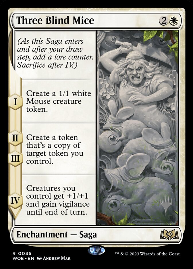 Three Blind Mice — Wilds of Eldraine Promos 35p/160