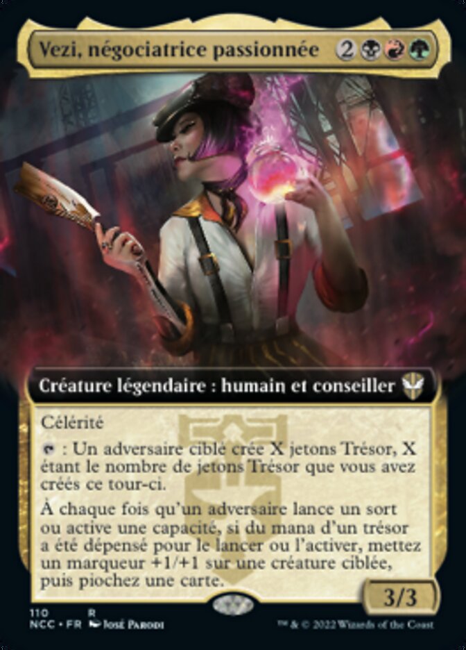 Vezi, négociatrice passionnée — New Capenna Commander 110/447