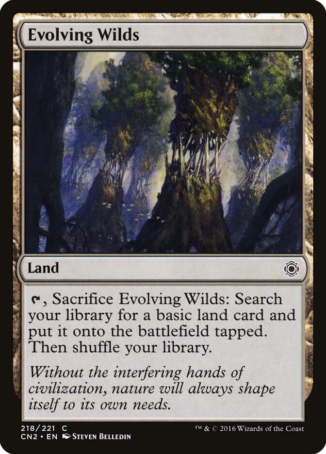 Evolving Wilds — Conspiracy: Take the Crown 218/222