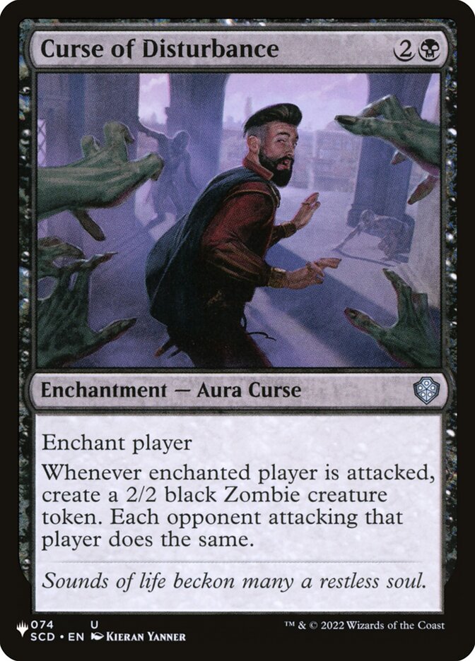 Curse of Disturbance — The List SCD-74/5581