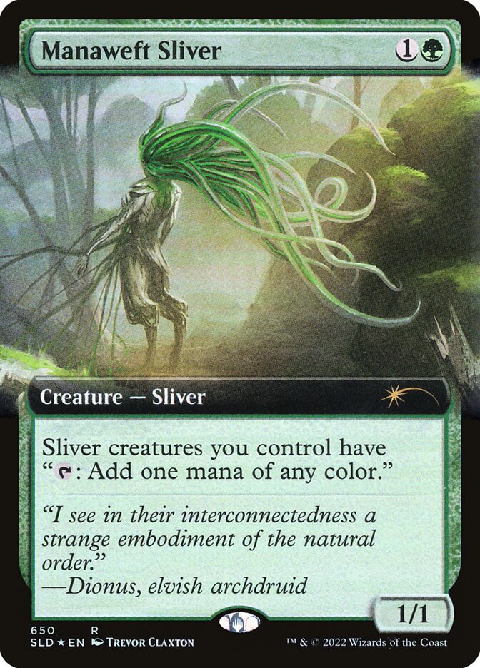 Manaweft Sliver — Secret Lair Drop 650/2754